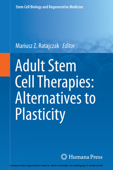 Adult Stem Cell Therapies: Alternatives to Plasticity main product photo