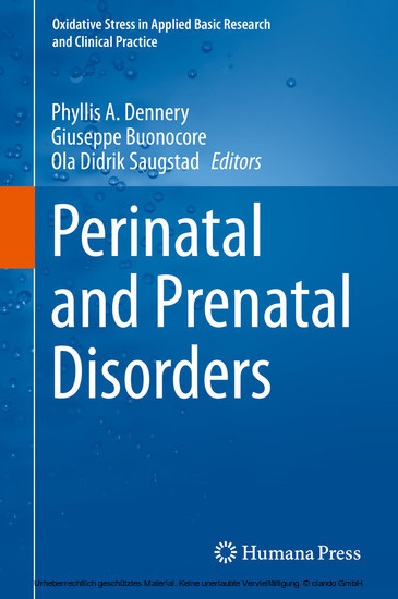 Perinatal and Prenatal Disorders main product photo