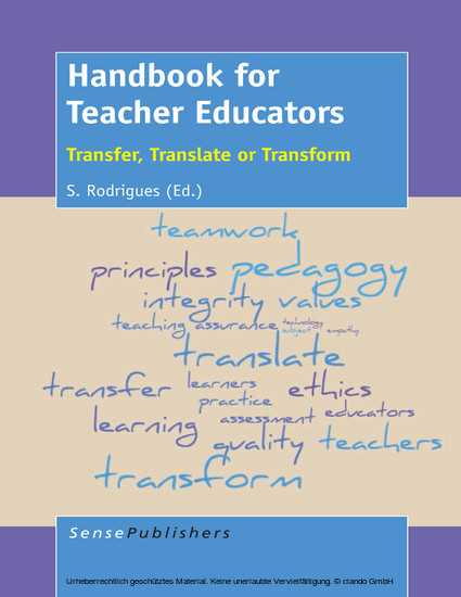 Handbook for Teacher Educators main product photo