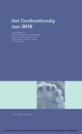 Het Tandheelkundig Jaar 2010 main product photo