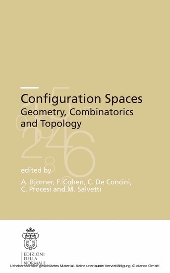 Configuration Spaces main product photo