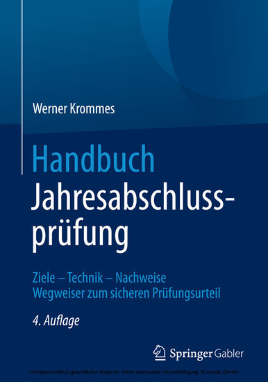 Handbuch Jahresabschlussprüfung main product photo