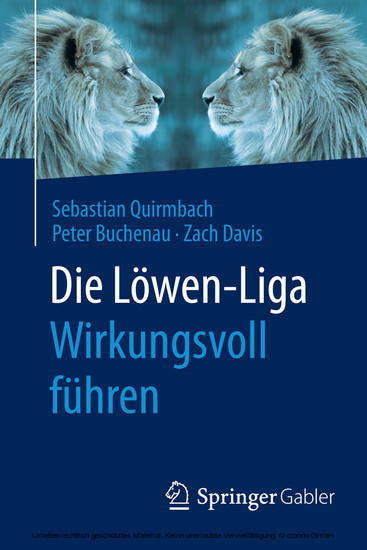 Die Löwen-Liga: Wirkungsvoll führen main product photo