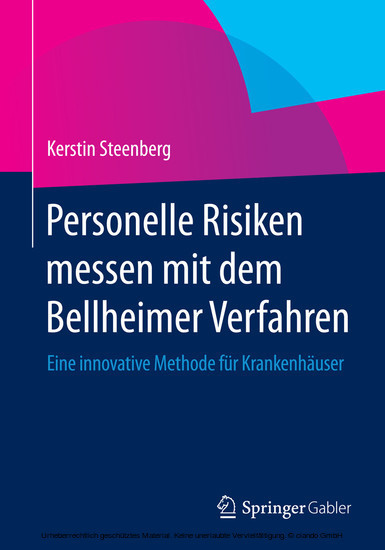 Personelle Risiken messen mit dem Bellheimer Verfahren main product photo