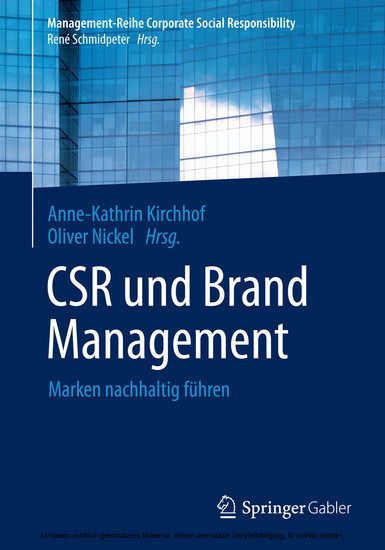 CSR und Brand Management main product photo