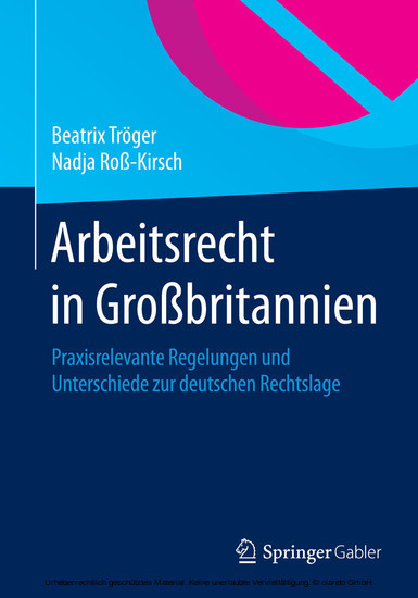 Arbeitsrecht in Großbritannien main product photo