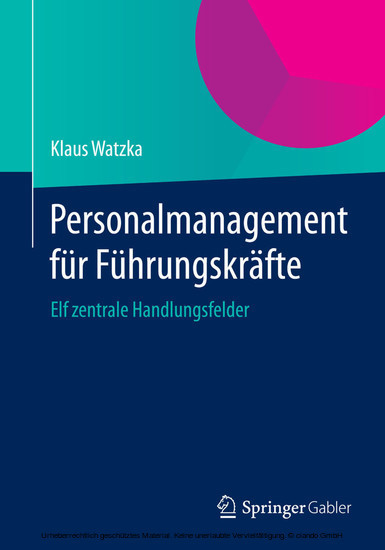 Personalmanagement für Führungskräfte main product photo