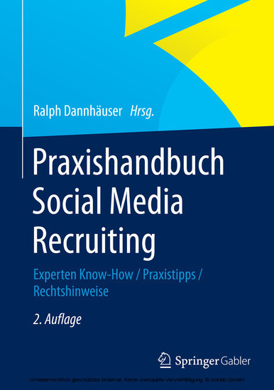 Praxishandbuch Social Media Recruiting main product photo