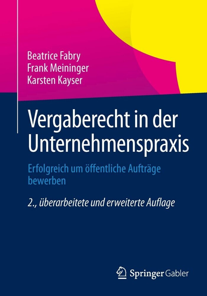 Vergaberecht in der Unternehmenspraxis main product photo