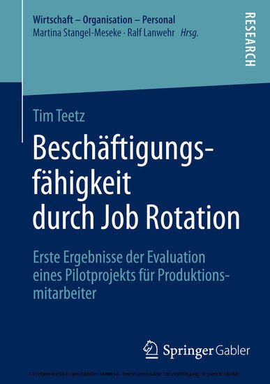 Beschäftigungsfähigkeit durch Job Rotation main product photo