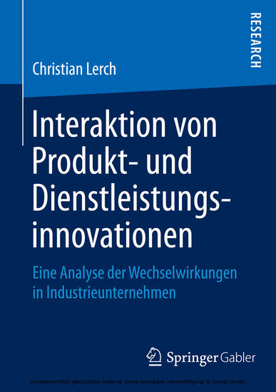 Interaktion von Produkt- und Dienstleistungsinnovationen main product photo