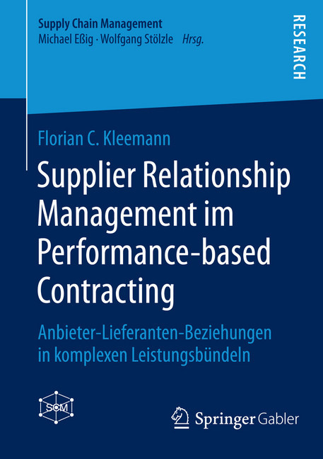 Supplier Relationship Management im Performance-based Contracting main product photo
