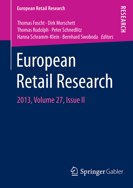 European Retail Research main product photo