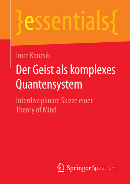 Der Geist als komplexes Quantensystem main product photo