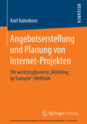Angebotserstellung und Planung von Internet-Projekten