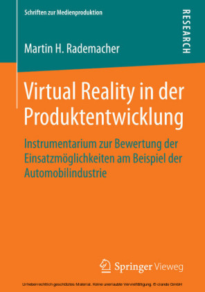 Virtual Reality in der Produktentwicklung