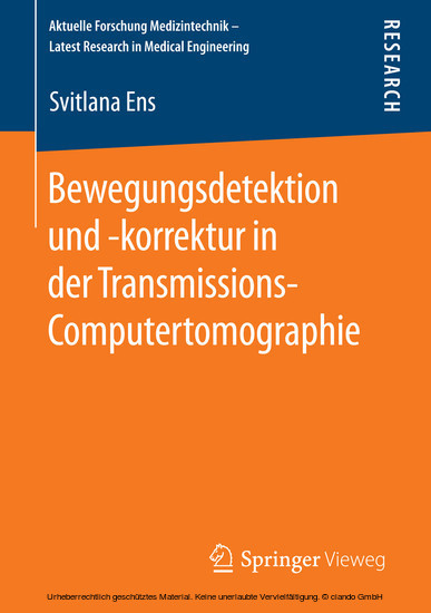 Bewegungsdetektion und -korrektur in der Transmissions-Computertomographie main product photo