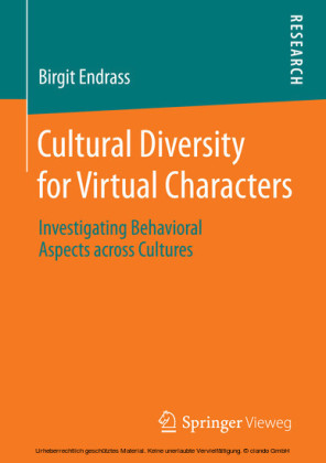 Cultural Diversity for Virtual Characters