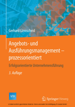 Angebots- und Ausführungsmanagement-prozessorientiert
