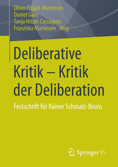 Deliberative Kritik - Kritik der Deliberation main product photo