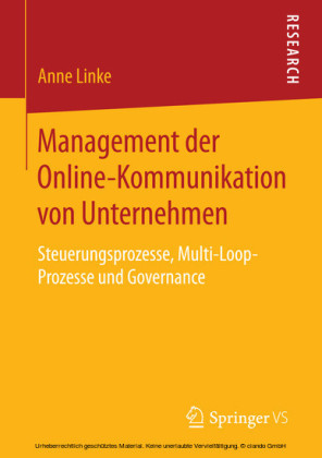 Management der Online-Kommunikation von Unternehmen