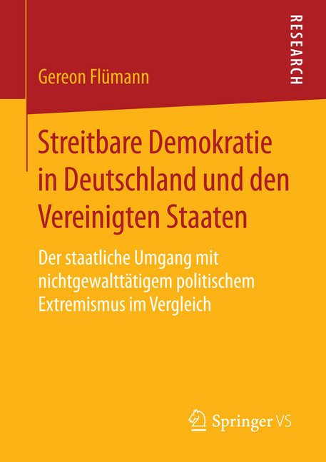 Streitbare Demokratie in Deutschland und den Vereinigten Staaten main product photo
