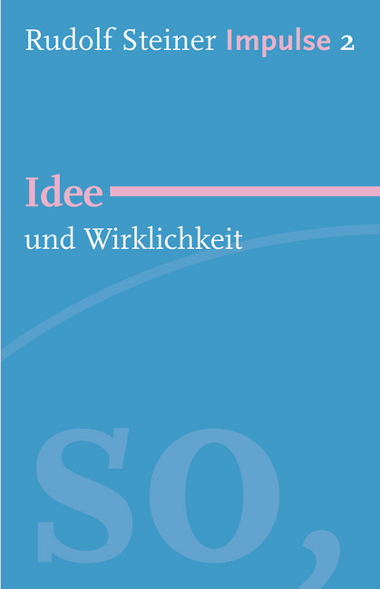 Idee und Wirklichkeit main product photo