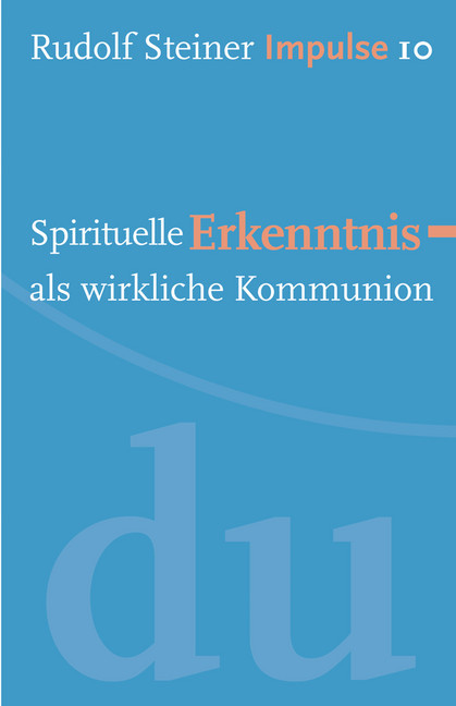 Spirituelle Erkenntnis als wirkliche Kommunion main product photo