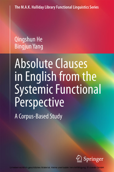 Absolute Clauses in English from the Systemic Functional Perspective main product photo