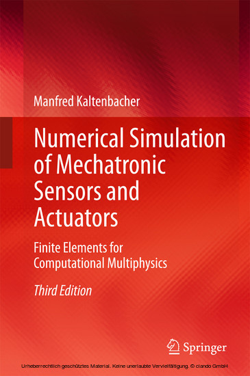 Numerical Simulation of Mechatronic Sensors and Actuators main product photo