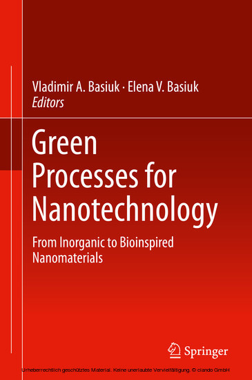 Green Processes for Nanotechnology main product photo