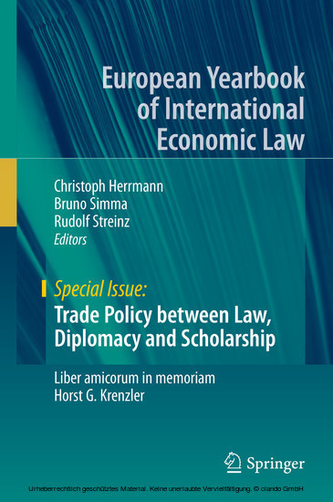 Trade Policy between Law, Diplomacy and Scholarship main product photo