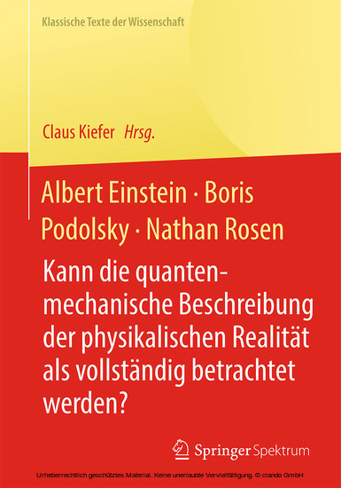 Albert Einstein, Boris Podolsky, Nathan Rosen main product photo