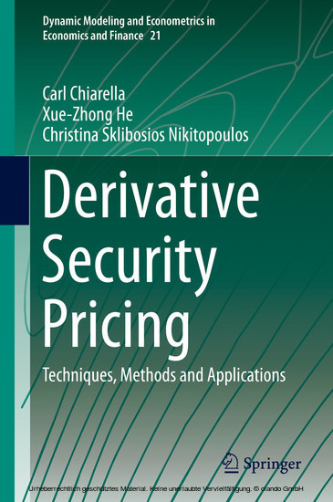 Derivative Security Pricing main product photo