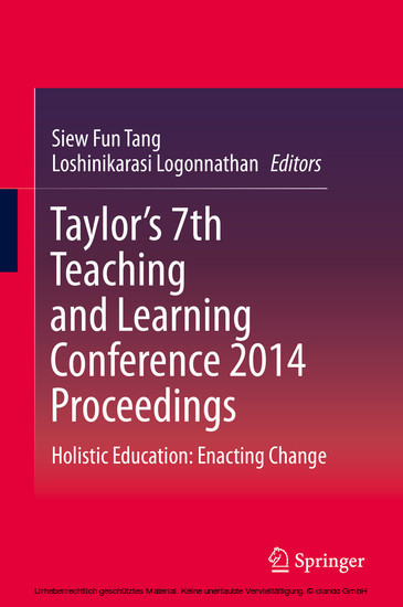 Taylor's 7th Teaching and Learning Conference 2014 Proceedings main product photo