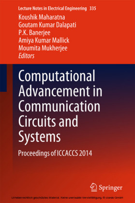 Computational Advancement in Communication Circuits and Systems