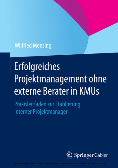 Erfolgreiches Projektmanagement ohne externe Berater in KMUs main product photo
