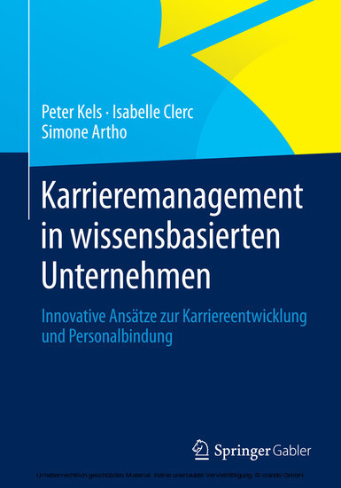 Karrieremanagement in wissensbasierten Unternehmen main product photo