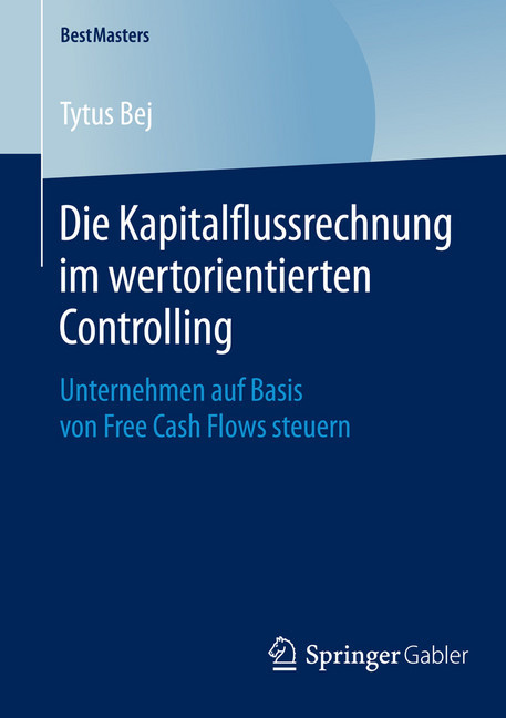 Die Kapitalflussrechnung im wertorientierten Controlling main product photo