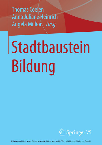 Stadtbaustein Bildung main product photo