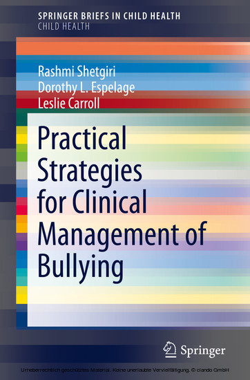 Practical Strategies for Clinical Management of Bullying main product photo