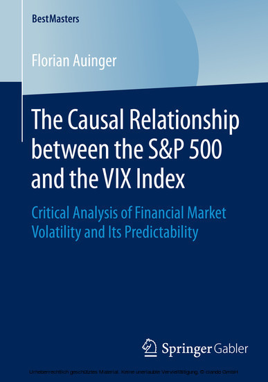 The Causal Relationship between the S&P 500 and the VIX Index main product photo