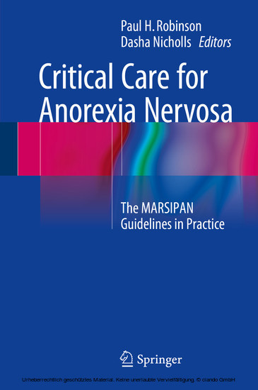 Critical Care for Anorexia Nervosa main product photo