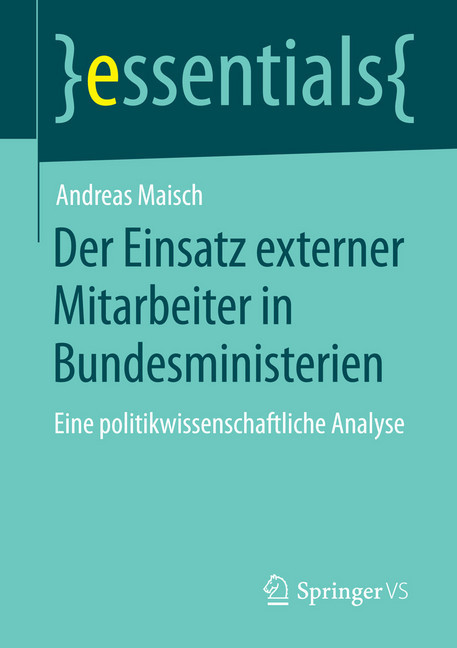 Der Einsatz externer Mitarbeiter in Bundesministerien main product photo