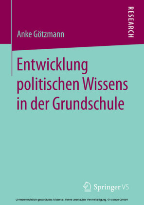 Entwicklung politischen Wissens in der Grundschule