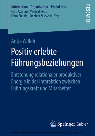 Positiv erlebte Führungsbeziehungen main product photo