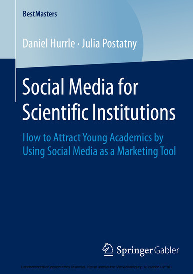 Social Media for Scientific Institutions main product photo