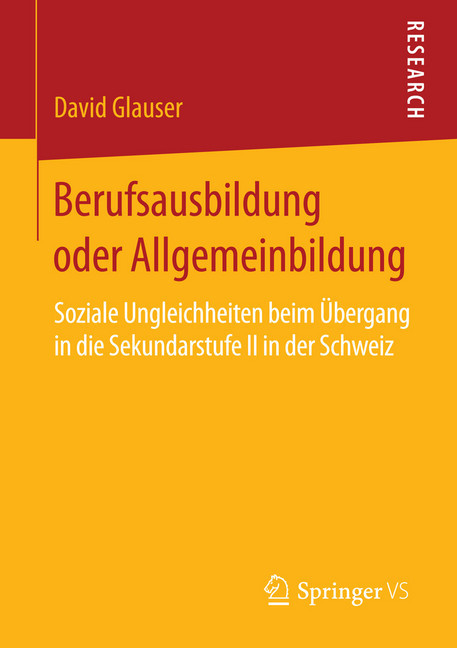 Berufsausbildung oder Allgemeinbildung main product photo