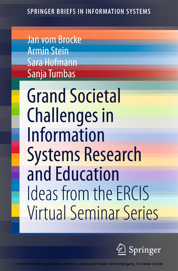 Grand Societal Challenges in Information Systems Research and Education main product photo