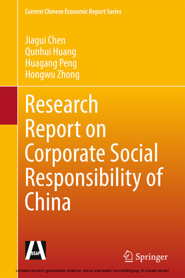 Research Report on Corporate Social Responsibility of China main product photo